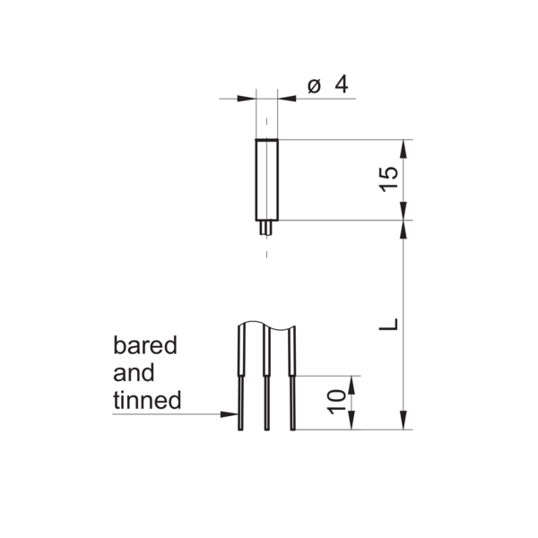 Baumer堡盟 IFRM 04P15A5/Q 订购代码：10144456 电感式接近开关-尺寸图