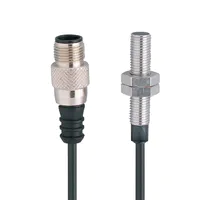 易福门电感式接近开关 IE9902 订货号：IEB2002-BARKG/0,80M/PUR/US/RT-1