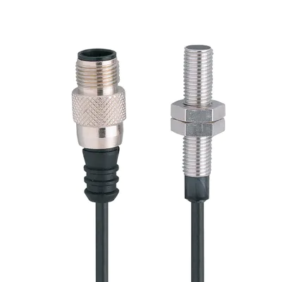 易福门电感式接近开关 IE9902 订货号：IEB2002-BARKG/0,80M/PUR/US/RT