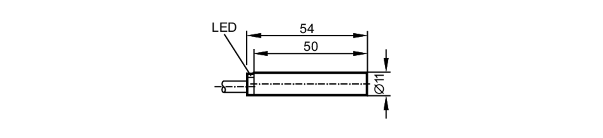 易福门电感式接近开关 IF5822 订货号：IFG3005-BPKG/5M             RT-尺寸图