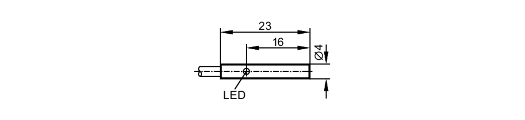 易福门电感式接近开关 IZ5051 订货号：IZB30,8-BPKG/V2A/ZS-尺寸图
