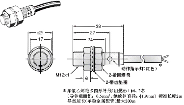 E2FQ 外形尺寸 4 E2FQ-X2D1